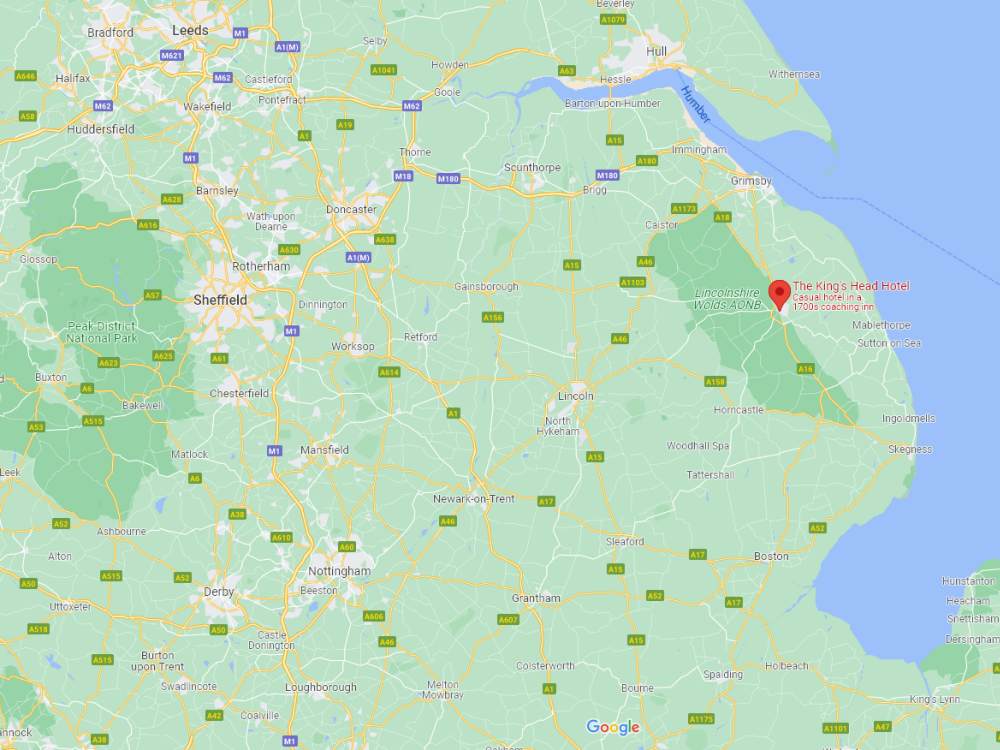 Lincolnshire Map Image